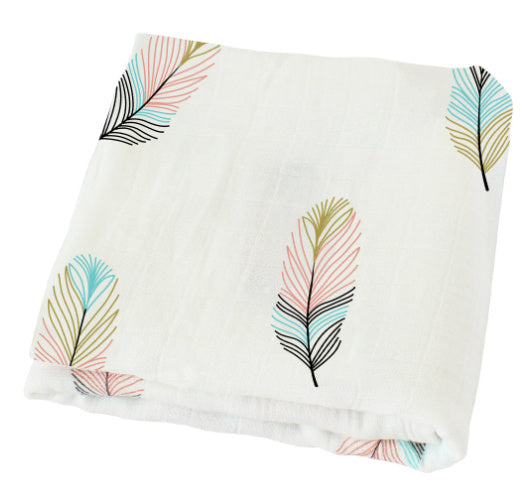 Pure Cotton Solid Color Double-layer Gauze Gro-bag Cover Blanket