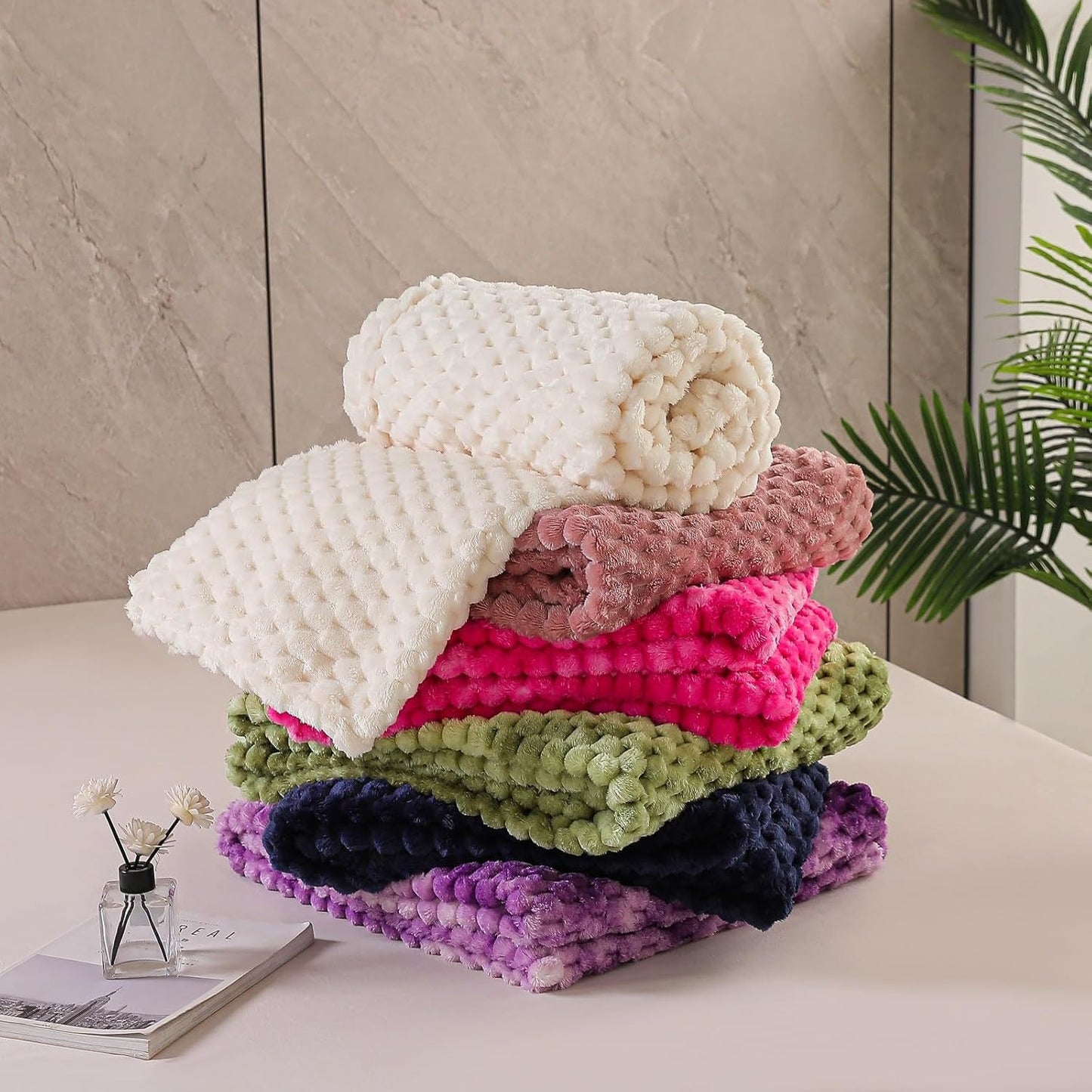 Children's Lunch Break Soft And Comfortable Plaid Blanket