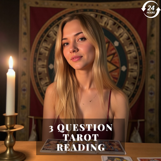 3 Question Tarot Reading | Psychic Answers & Spiritual Guidance