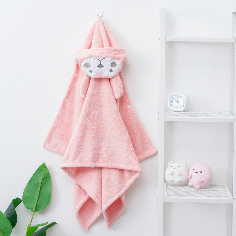 Cartoon Bath Towel Thickened Creative Absorbent Beach Towel Baby Blanket